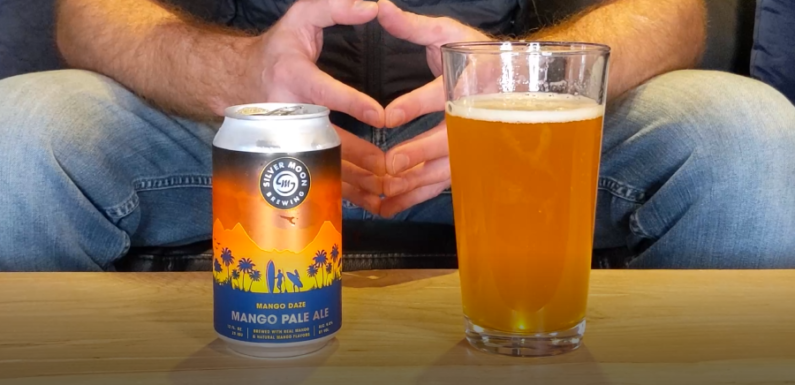 Taste the Tropical Mango Daze Mango Pale Ale of Silver Moon Brewing<span class='yasr-stars-title-average'><div class='yasr-stars-title yasr-rater-stars' id='yasr-overall-rating-rater-ddc79de69dcf8' data-rating='4.4' data-rater-starsize='16'> </div></span>